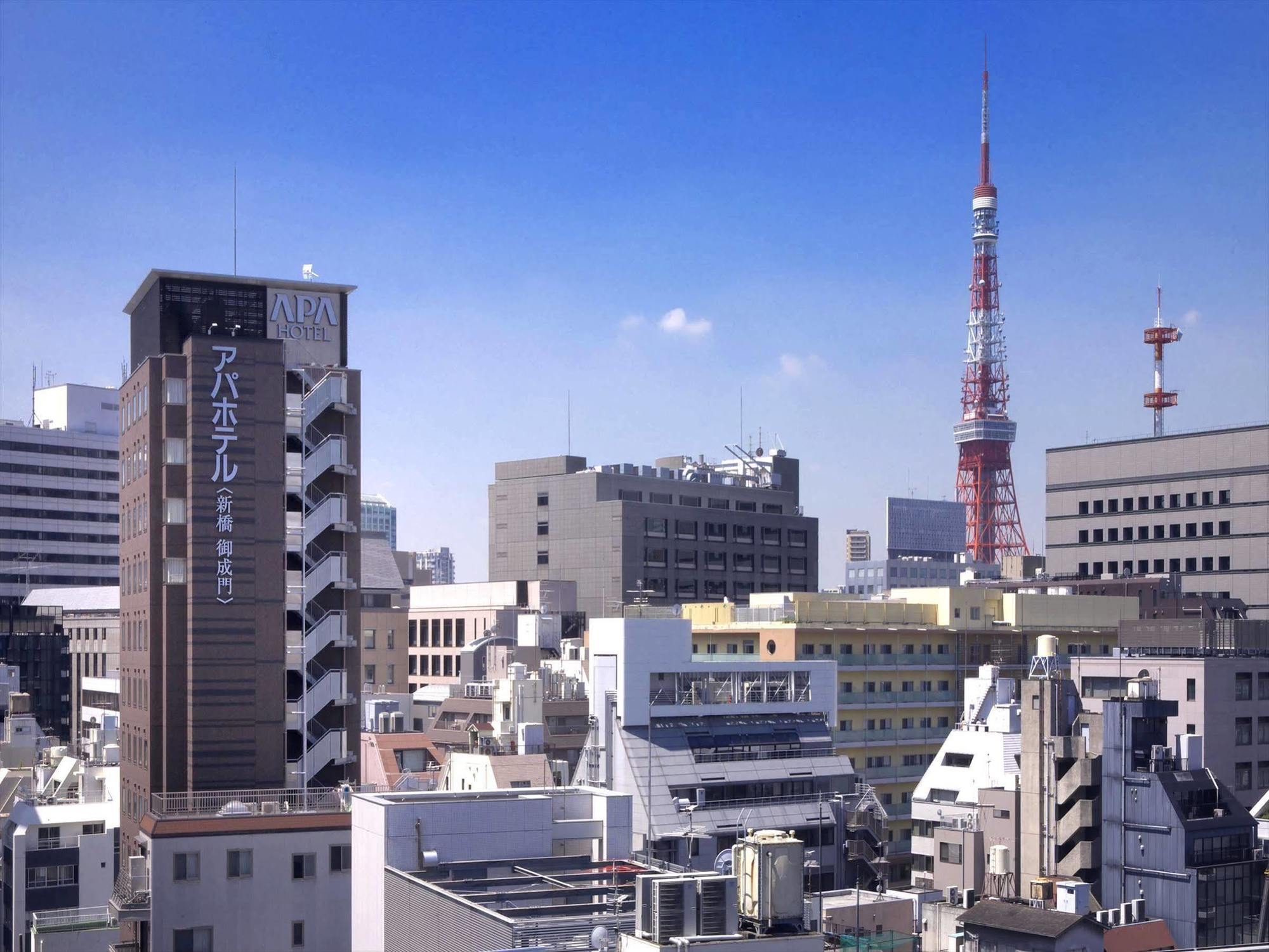 Apa Hotel Shimbashi Onarimon Токио Екстериор снимка